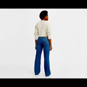 $245 NWT Levi’s Vintage 645 Women’s W30 Orange Tab Big E 1970’s Jeans